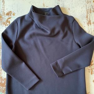 COS scuba shawl-neck sweatshirt
